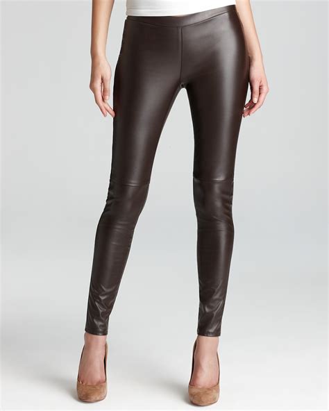 michael kors legging|michael kors faux leather leggings.